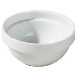 BOL REDONDO PORCELANA 80 CC 7,5 CM **-