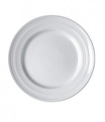 PLATO PAN PORCELANA VIENTO REDONDO  15 CM **-