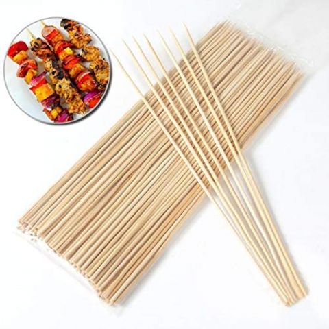 BROCHETA BAMBU 15 CM 100 UNIDADES*-