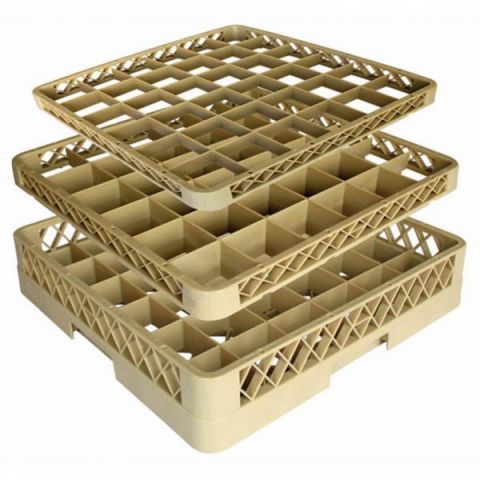 CESTA BASE 36 COMPARTIMENTOS 50X50X10 BEIGE-