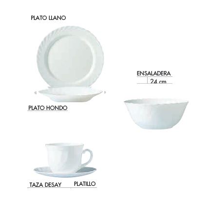 TAZA DESAYUNO TRIANON 22 CL** -