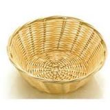 CESTA PANERA REDONDA RATTAN 25X7 cm *