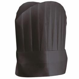 GORROS CHEF'S NEGRO 25 CM  DRY TISSUE 10 UDS *-