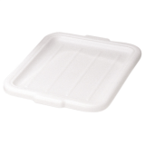 CUBETA BLANCA CON TAPA  54X39X18,5 cm *-