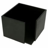 DISPENSADOR DE SERVILLETAS BAMBU NEGRO 20X20 *