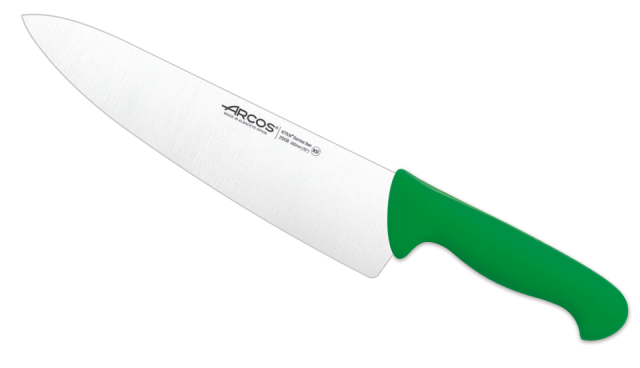 CUCHILLO COCINA MANGO VERDE 25 CM ARCOS *-