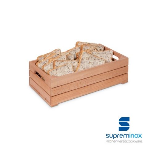 CAJA MADERA GN 1/3 H10 *