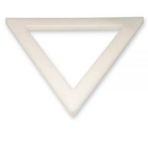 TRIANGULO POLIETILENO 40 CM *-