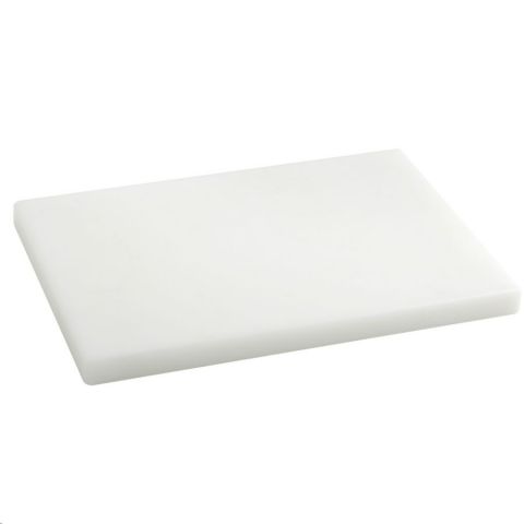 TABLA CORTE POLIETILENO 53x32,5x2 cm BLANCO*-