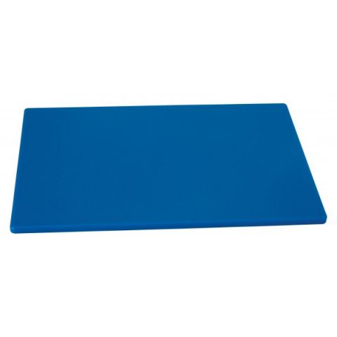 TABLA CORTE POLIETILENO 32,5x26,5x2 cm AZUL *-