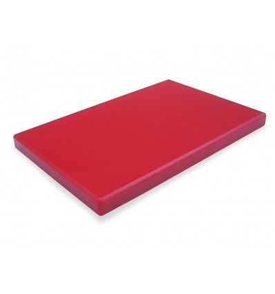 TABLA CORTE POLIETILENO 32,5x26,5x2 cm ROJO* -