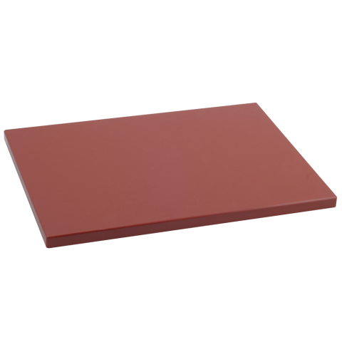 TABLA CORTE POLIETILENO 53x32,5x2 cm MARRON *-