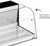 VITRINA REFRIGERADA DE SOBREMESA 40 L -