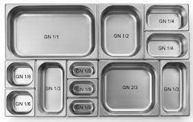 CUBETA GN 1/4 265X162 H150 INOX*-