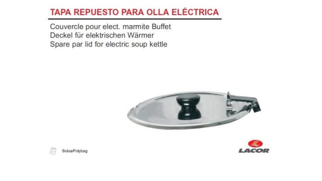 REPUESTO TAPA OLLA ELECTRICA *-