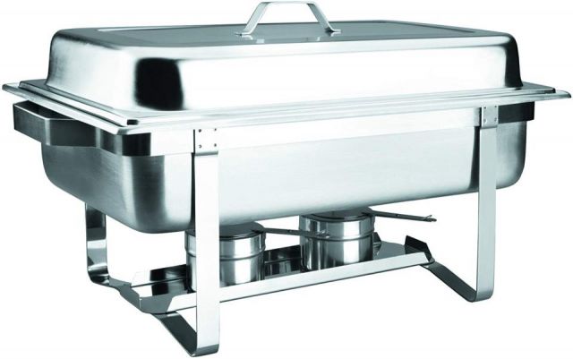 CHAFING DISH GN 1/1 53X32,5 9 LTS MARCA LACOR*