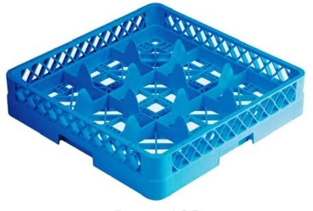 CESTA BASE 9 COMPARTIMENTOS 50X50X10 AZUL-