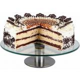 EXPOSITOR DE TARTA CRISTAL GIRATORIO 30 cm -