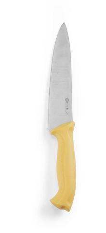 CUCHILLO COCINA MANGO AMARILLO 18 cm*