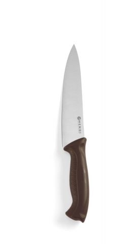 CUCHILO COCINA MANGO MARRON 18 cm*