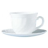 TAZA DESAYUNO TRIANON 22 CL+PLATILLO 6 UDS-