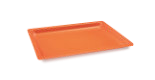 FUENTE RECT. MELAMINA NARANJA 32,5 x 26,5 x 2 cm